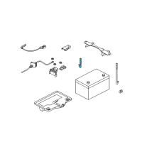 OEM 2020 Nissan 370Z Rod-Battery Fix Diagram - 24425-8990D