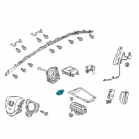 OEM Honda Civic Sensor Assy., Side Impact Diagram - 77970-TR0-L11