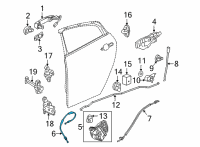 OEM Chevrolet Bolt EUV Control Cable Diagram - 42601930