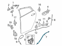 OEM Chevrolet Bolt EUV Control Cable Diagram - 42730676