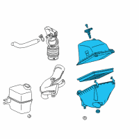 OEM Toyota Air Cleaner Assembly Diagram - 17700-0V140