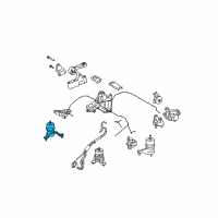 OEM 2008 Lexus RX350 Insulator, Engine Mounting, RH(For Transverse Engine) Diagram - 12362-0P040