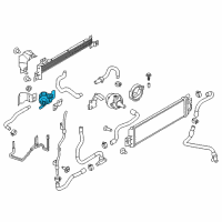 OEM 2018 Infiniti Q60 Motor Assembly - Sub Cooling Diagram - 21580-5CA6A