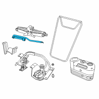 OEM Jeep Renegade Wrench-Wheel Lug Nut Diagram - 68073635AB