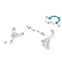 OEM 2018 Ford F-150 Upper Control Arm Diagram - FL3Z-3084-B