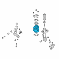 OEM 2019 Hyundai Veloster N Spring-FR Diagram - 54630-K9200