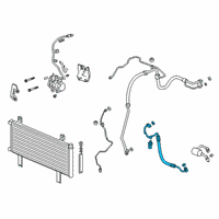 OEM 2020 Honda Insight Hose Complete Discharge Diagram - 80315-TXM-A01