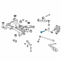 OEM 2015 Acura MDX Bolt, Rear Diagram - 90179-TZ5-A00