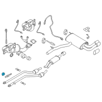 OEM 2014 BMW X3 Rubber Mounting Diagram - 18-20-7-606-422