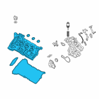 OEM 2018 Lincoln MKZ Gasket Diagram - FT4Z-6582-F