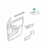 OEM Lincoln Aviator Lock Switch Diagram - 2C5Z-14028-BAE