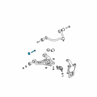 OEM 2007 Kia Sorento Spindle-Lower Arm Diagram - 542203E500