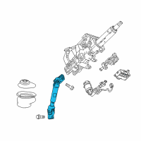 OEM Cadillac XTS Lower Shaft Diagram - 20940365