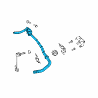 OEM 2013 Dodge Challenger Bar-Front Diagram - 68235661AC