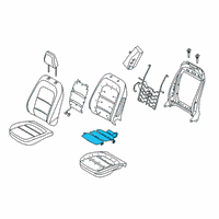 OEM Ford Escape ELEMENT ASY - HEATING Diagram - LJ6Z-14D696-J