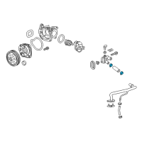 OEM Buick Envision Clamp, Pcv Hose Diagram - 97380237