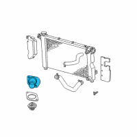 OEM 2007 Dodge Caravan Connector-Water Outlet Diagram - 4781489AA