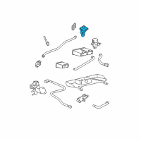 OEM 2004 Lincoln LS EGR Valve Diagram - 5W4Z-9D475-AA