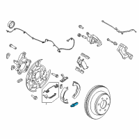 OEM 2020 Ford F-150 Adjuster Diagram - CL3Z-2041-A