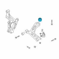 OEM 2017 Hyundai Sonata Bush-Front Lower Arm(G) Diagram - 54584-C1000