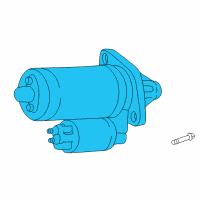 OEM 2010 Lexus SC430 Reman Starter Assembly Diagram - 28100-50110-84