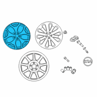 OEM 2021 Kia Telluride Wheel Assembly-Aluminium Diagram - 52910S9100