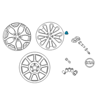 OEM 2021 Kia Telluride Wheel Assembly-Aluminium Diagram - 52910S9310