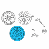 OEM 2021 Kia Telluride Wheel Assembly-Aluminium Diagram - 52910S9330