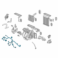 OEM 2019 Honda Insight Aircon Sub Cord Diagram - 32157-TBA-A00