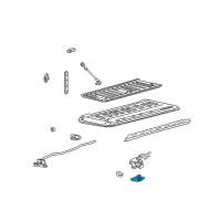 OEM 1999 Ford F-250 Super Duty Handle Diagram - 7L3Z-9943400-AA