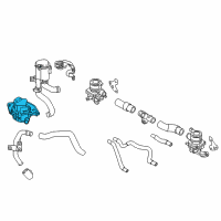 OEM 2015 Nissan GT-R Secondary Air Injection Pump Diagram - 14810-JF04A