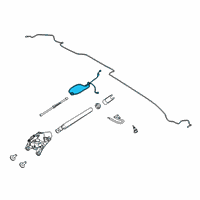 OEM 2020 Lincoln Corsair HOSE - WINDSHIELD WASHER Diagram - LJ7Z-17A605-F