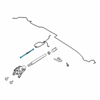 OEM 2021 Lincoln Corsair BLADE ASY - WIPER Diagram - LJ7Z-17528-C