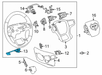 OEM 2022 GMC Yukon Module Diagram - 84838124