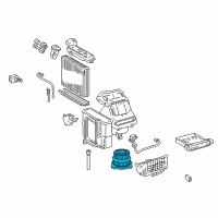 OEM Scion Fan & Motor Diagram - 87103-52080