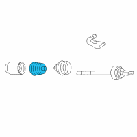 OEM 2008 Kia Optima Boot Set-In Joint Diagram - 495952G000