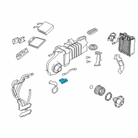 OEM 2003 Lincoln Aviator Resistor Diagram - 4L2Z-19A706-AA