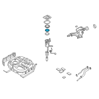 OEM 2007 Kia Amanti Nut-Opening Pump Diagram - 31158FD550