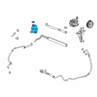 OEM Buick Reservoir Asm-P/S Fluid Diagram - 23259978