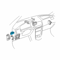 OEM 2002 Toyota Corolla Relay Diagram - 82641-AB020