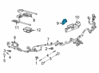 OEM Chevrolet Suburban Module Diagram - 84905680