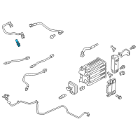 OEM 2008 Ford E-150 PCV Valve Diagram - 7L3Z-6A666-A