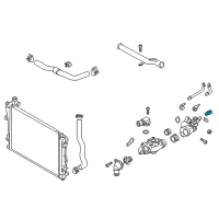 OEM 2014 Kia Cadenza Sensor & G/UNIT-WATE Diagram - 392203C010