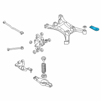 OEM 2009 Nissan Altima Stay Assy-Rear Suspension Member, RH Diagram - 55451-JA10A