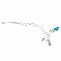OEM 2005 Honda CR-V Holder, Front Stabilizer Diagram - 51308-S5A-000