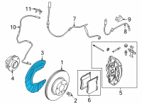 OEM 2021 BMW M4 PROTECTION PLATE LEFT Diagram - 34-10-8-093-711