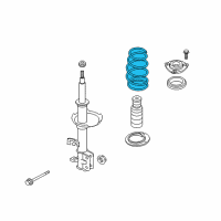 OEM Nissan NV200 Spring-Front Diagram - 54010-3LM0A