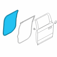 OEM 2019 Ford F-150 Weatherstrip On Body Diagram - KL3Z-16253A10-A