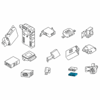 OEM Infiniti QX50 Controller Assy-Power Steering, Sub Diagram - 28505-5NA2D
