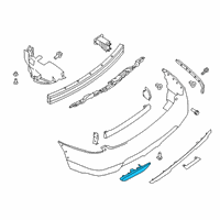 OEM 2017 Nissan Rogue Reflex Reflector Assembly RH Diagram - 26560-6FV0B